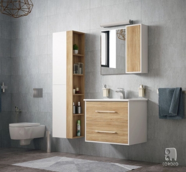 Зеркало Corozo Corozo Гольф 40 10204 Белое