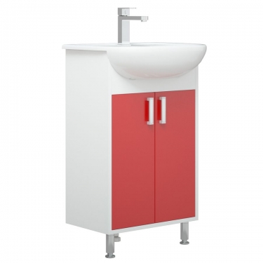Тумба Corozo Koral Колор 50 9965 Красная