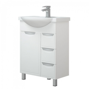 Тумба Corozo Koral Монро 65 Z3 19559 Белая