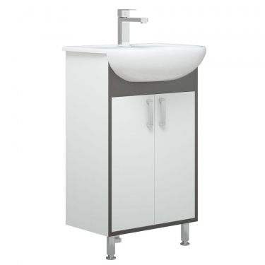 Тумба Corozo Koral Спектр 50 9738 Серая