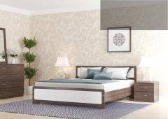 Кровать Золушка 120x200 с мягкой спинкой 1250x2080x1000 СВ-Стиль