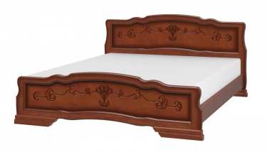 Кровать из массива Браво Карина-6 200х90 Орех