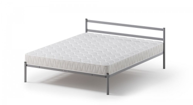 Кровать Квадрат Киров Метта 1200x2000 Серая