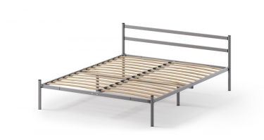 Кровать Квадрат Киров Метта 1200x2000 Серая