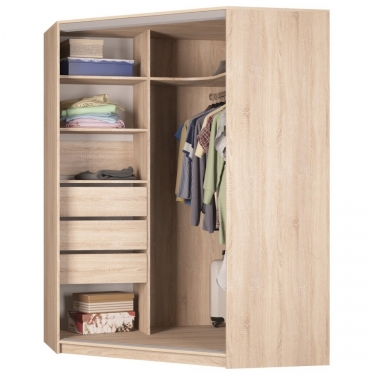 Шкаф-купе Аларти YA-198х1400-568-2Венге-D3D3