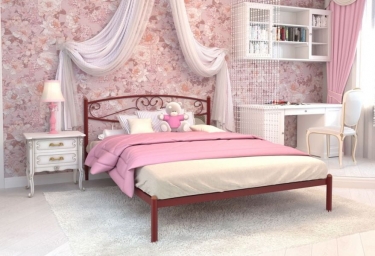 Кровать МилСон Каролина 1200х1900 Красная