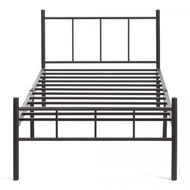 Кровать Tetchair ROWENTA mod. 9177 металл, 90200 см Single bed, Black черный