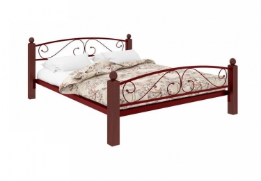 Кровать МилСон Вероника Lux Plus 1400х1900 Красная