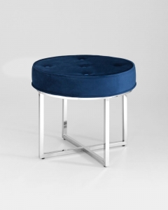 Банкетка Stool Group САПФИР велюр Синий