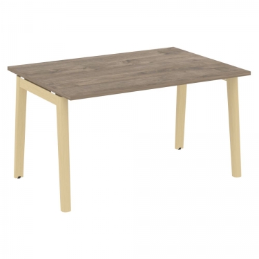 Стол переговорный 1 столешница Рива ONIX WOOD OW.PRG-1.3 Тиквуд Темный/Светлый