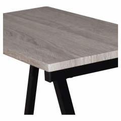 Стол на металлокаркасе BRABIX BRABIX LOFT CD-004 Дуб антик
