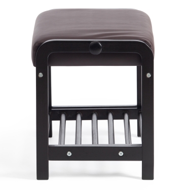 Обувница Tetchair AX-1021 экокожа темно-коричневая