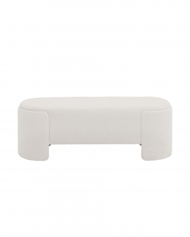 Банкетка Stool Group Taks букле Белый