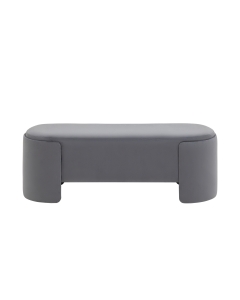 Банкетка Stool Group Taks велюр Серый