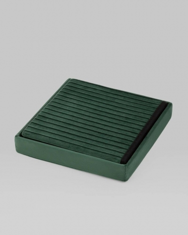 Пуф складной с ящиком Stool Group Store Square Зеленый