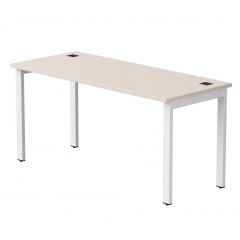 Стол прямой на металлокаркасе, опоры 90 гр Everprof Everprof EVO 254S008 Кашемир Белый