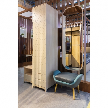Зеркало R-home Сканди Зер Жемчужно-белый