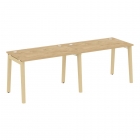 Рабочая станция Рива ONIX WOOD OW.RS-2.2.7 Тиквуд Светлый/Светлый