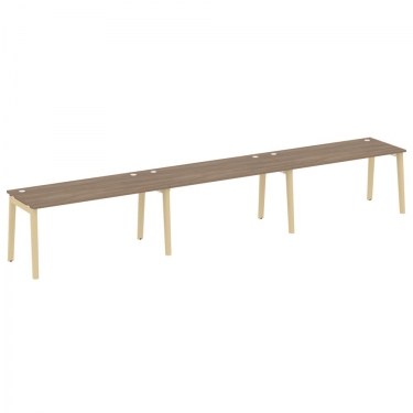 Рабочая станция Рива ONIX WOOD OW.RS-3.4.8 Тиквуд Темный/Светлый