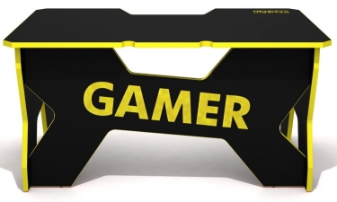 Стол геймерский DXRacer Generic Comfort Gamer2/DS/NY Желтый Черный