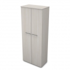 Шкаф высокий ALSAV GLOSS LINE 9НШ.005.5 Белый Премиум