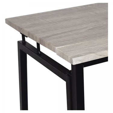 Стол на металлокаркасе BRABIX BRABIX LOFT CD-001 Дуб антик