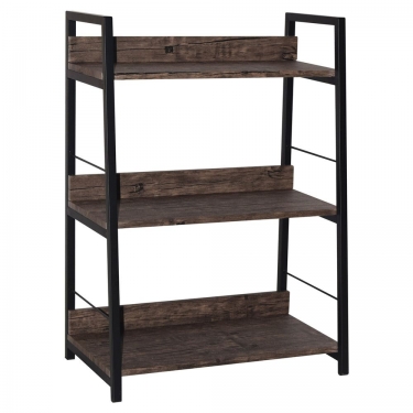 Стеллаж на металлокаркасе BRABIX BRABIX LOFT SH-002 Мореный дуб