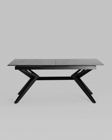 Обеденный стол раскладной Stool Group Олимпия 180-230 Темная керамика