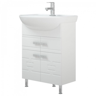 Тумба Corozo Koral Мелодия 60 Z2 3013 Белая