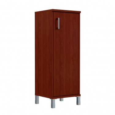 Стеллаж с дверью ДСП Skyland В421.6 L Бургунди