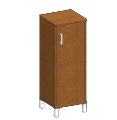 Стеллаж с дверью ДСП Skyland В421.6 L Дуб девон