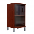 Стеллаж стекло тонированное Skyland В411.5 R Бургунди