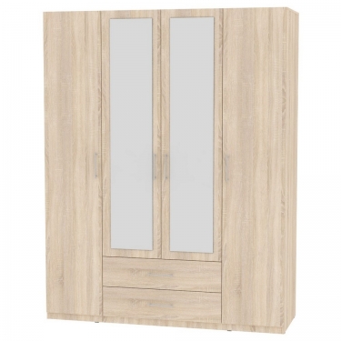 Шкаф распашный Аларти R-230х180х45-2-MДСС
