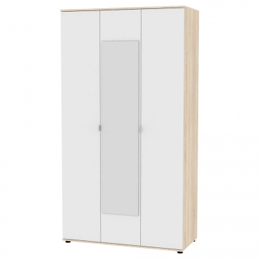 Шкаф распашный Аларти АлисаH5_M2 2230х1200х540 ручка скоба 96мм ДСС-Белый