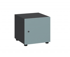 Шкаф-ячейка нижний Profoffice FLEX 135H506 151 XHXH Серо-голубой Графит