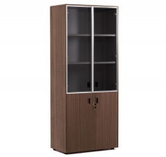 Шкаф комбинированный H.197 Profoffice ENZO 109 714 ECL 51 Эвкалипт Хром