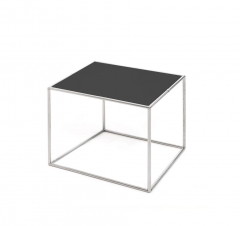 Стол кофейный Profoffice FESTA 4040 black chrome Черный Хром
