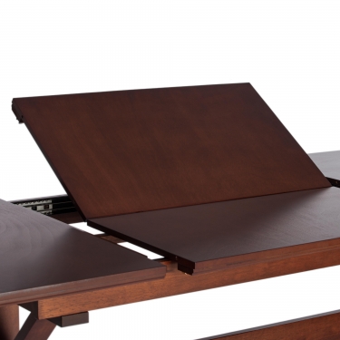 Стол Tetchair VEGAS mod. T-404E Темный орех HN GLAZE
