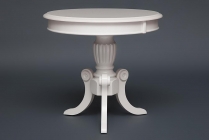 Стол Tetchair MEEN MO-ET дерево гевея/мдф, 59х59х55см, ivory white слоновая кость 2-5