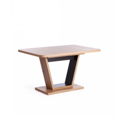 Стол обеденный Tetchair VOX ЛДСП, 132-172x85x75,5 см, Дуб артисан/Графит