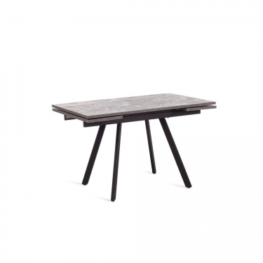 Стол Tetchair VIGO ЛДСП/HPL/металл, 120 x 80 x 30 х 30 х 75 см, Черная сосна/черный