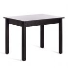 Стол Tetchair TURIA ЛДСП/HPL/МДФ, 100 х 70+40 х 75 см, Дуб морёный/чёрный