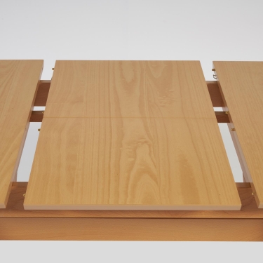 Стол раскладной Tetchair Ricco Рикко основание бук, столешница мдф, 80x120+4075см, Натуральный