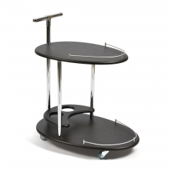 Стол сервировочный Tetchair FAIRPORT МДФ/металл, 704780,5 см, Венге