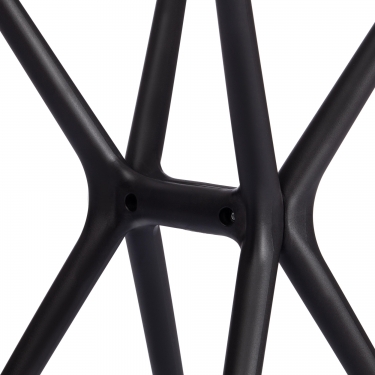 Стол Tetchair PARNAVAZ mod. 29 пластик/стекло, 60 x 60 x 70,5 см, Black черный 05
