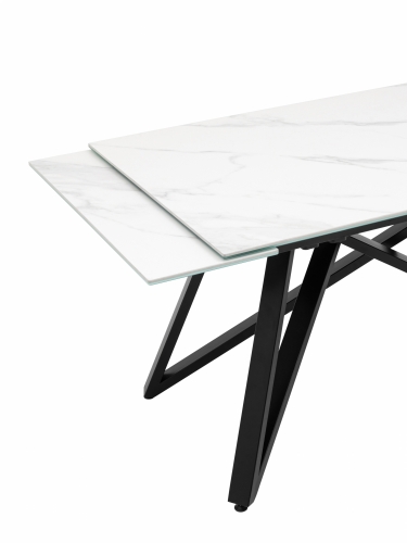 Стол обеденный Stool Group Канкун раскладной 140-18090 Керамика белый