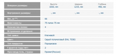 Стальной шкаф ЗМК Промет AMT 1812
