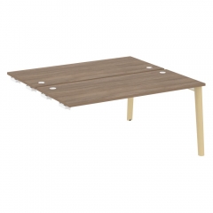 Стол-приставка двойной к опорным элементам Рива ONIX WOOD OW.D.SPR-4.7 Дуб Аттик/Светлый