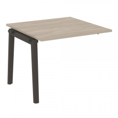 Проходной наборный элемент переговорного стола Рива ONIX WOOD OW.NPRG-1 Тиквуд Светлый/Темный