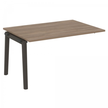 Проходной наборный элемент переговорного стола Рива ONIX WOOD OW.NPRG-3 Тиквуд Светлый/Темный